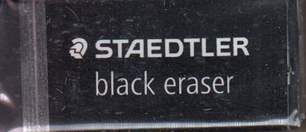 تصویر  پاك‌كن مشكي كوچك STAEDTLER 526B40-9LJ Black Eraser