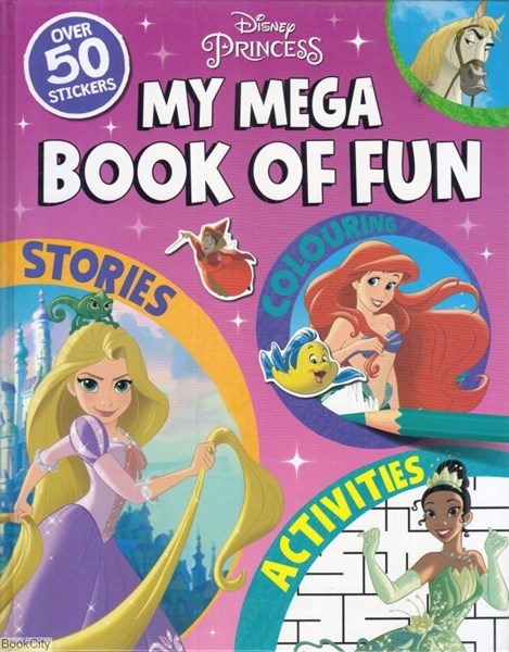 تصویر  My Mega Book of Fun Disney Princess
