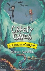 تصویر  Creepy Caves Elf Girl and Raven Boy