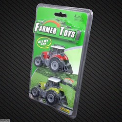 تصویر  تراكتور كوچك 2 عددي Farmer Toys Car Set FC17-62