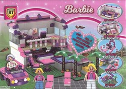 تصویر  ساختني باربي كوچك Barbie BT60 172pcs