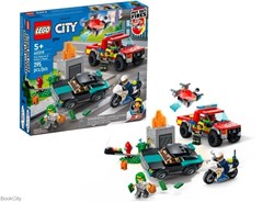تصویر  ساختني آتش‌نشاني LEGO City 60319