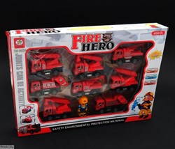 تصویر  ست ماشين‌هاي آتش‌نشاني Fire Hero 399-560