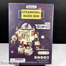 تصویر  Strampunk Music Box Orpheus (3D Wooden Puzzle) AM601