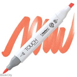 تصویر  ماژيك طراحي TOUCH F122 Fluorescent Orange Brush