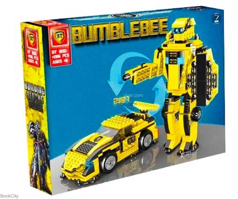 تصویر  ساختني TANSFORMERS BUMBLE BEE BT800 286pcs