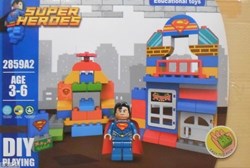 تصویر  ساختني سوپرمن Super Heroes 58pcs 2859A2