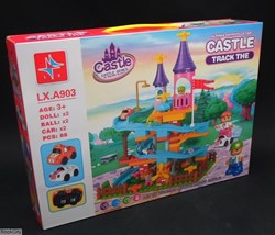 تصویر  ساختني قلعه و سرسره Castle Track LXA903