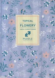 تصویر  پلنر روزانه Flowery رقعي گالينگور PUZZLE NOTEBOOKS 5242