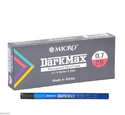 تصویر  نوك اتود 0.7mm ‏Dark Max Micro 1663 2B